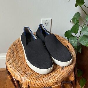 Black Rothys Original Slip On Sneakers